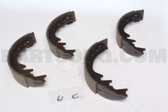0449535180 Toyota SHOE KIT, REAR BRAKE