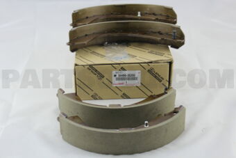 0449535250 SHOE KIT, REAR BRAKE