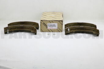 0449542030 SHOE KIT, REAR BRAKE
