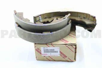0449544020 SHOE KIT, REAR BRAKE
