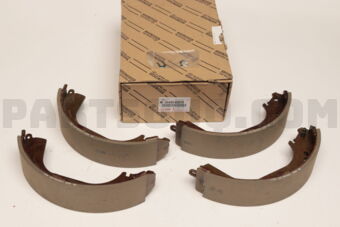 0449560070 SHOE KIT, REAR BRAKE