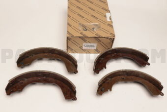 0449560070 SHOE KIT, REAR BRAKE