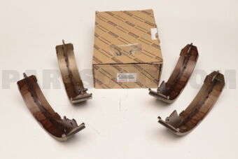 0449560070 SHOE KIT, REAR BRAKE