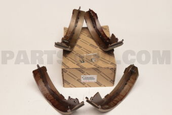 0449560070 SHOE KIT, REAR BRAKE