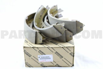 0449560070 SHOE KIT, REAR BRAKE