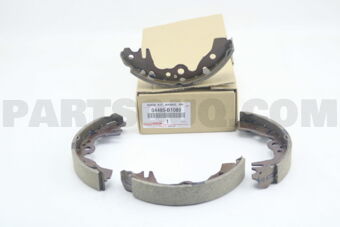 04495B1080 SHOE KIT, REAR BRAKE