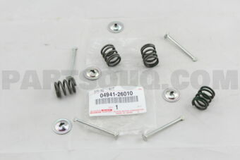 0494126010 SPRING KIT, REAR BRAKE SHOE HOLD D