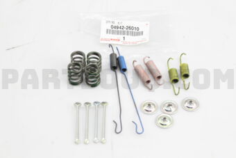 0494226010 SPRING KIT, REAR BRAKE
