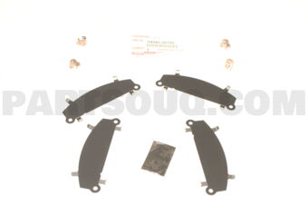 0494506150 Toyota SHIM KIT, ANTI SQUEAL, FRONT