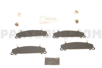 0494506150 Toyota SHIM KIT, ANTI SQUEAL, FRONT