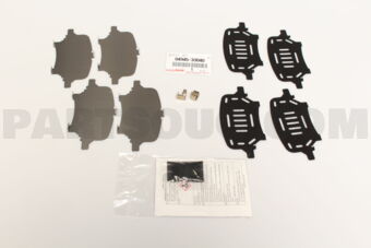 0494533040 SHIM KIT, ANTI SQUEAL, FRONT