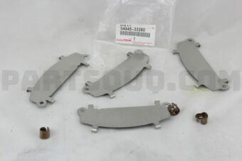 0494533260 SHIM KIT, ANTI SQUEAL, FRONT