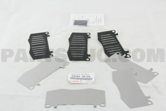 0494535120 Toyota SHIM KIT, ANTI SQUEAL, FRONT