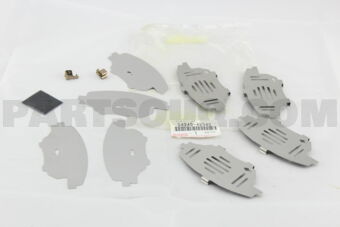 0494542040 SHIM KIT, ANTI SQUEAL, FRONT