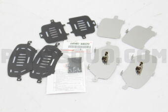 0494544020 SHIM KIT, ANTI SQUEAL, FRONT