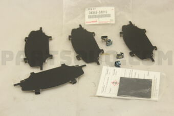 0494558010 SHIM KIT, ANTI SQUEAL, FRONT