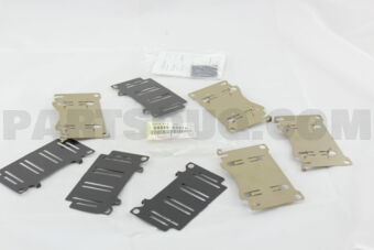 0494560010 SHIM KIT, ANTI SQUEAL, FRONT