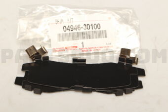 0494630100 SHIM KIT, ANTI SQUEAL(FOR REAR DIS