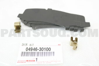 0494630100 SHIM KIT, ANTI SQUEAL(FOR REAR DIS