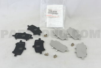 0494642030 SHIM KIT, ANTI SQUEAL(FOR REAR DIS