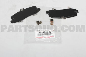 0494660120 SHIM KIT, ANTI SQUEAL(FOR REAR DIS