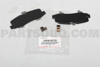0494660120 SHIM KIT, ANTI SQUEAL(FOR REAR DIS