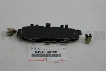 0494660120 SHIM KIT, ANTI SQUEAL(FOR REAR DIS
