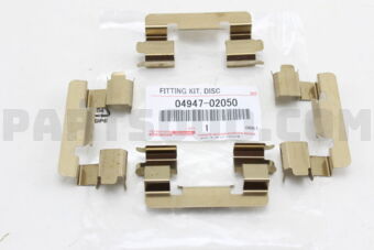 0494702050 FITTING KIT, DISC BRAKE, FRONT