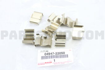 0494722050 FITTING KIT, DISC BRAKE, FRONT