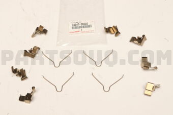 0494726030 FITTING KIT, DISC BRAKE, FRONT