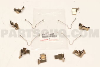 0494726030 FITTING KIT, DISC BRAKE, FRONT