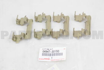 0494730150 FITTING KIT, DISC BRAKE, FRONT