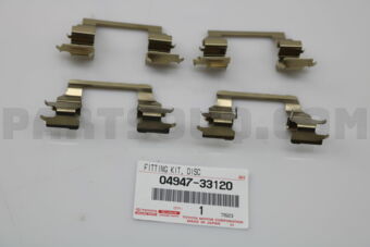 0494733120 FITTING KIT, DISC BRAKE, FRONT