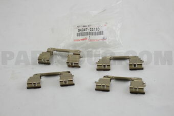 0494733180 FITTING KIT, DISC BRAKE, FRONT