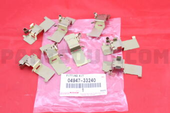 0494733240 FITTING KIT, DISC BRAKE, FRONT