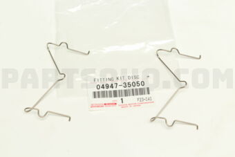 0494735050 FITTING KIT, DISC BRAKE, FRONT