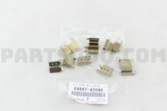 0494742040 FITTING KIT, DISC BRAKE, FRONT