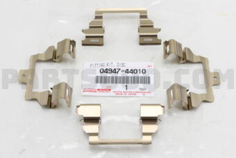 0494744010 FITTING KIT, DISC BRAKE, FRONT