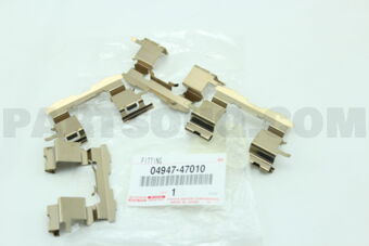 0494747010 FITTING KIT, DISC BRAKE, FRONT