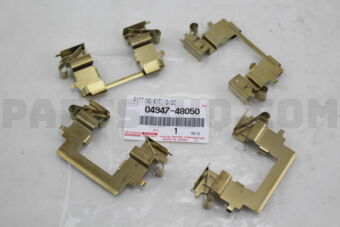 0494748050 FITTING KIT, DISC BRAKE, FRONT