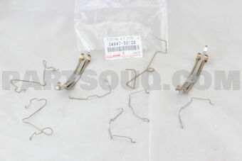 0494750120 FITTING KIT, DISC BRAKE, FRONT