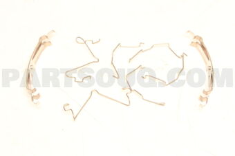 0494750130 Toyota FITTING KIT, DISC BRAKE, FRONT