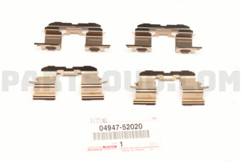 0494752020 FITTING KIT, DISC BRAKE, FRONT
