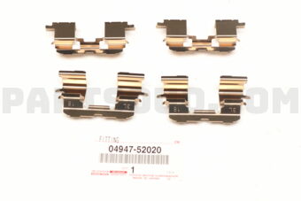 0494752020 FITTING KIT, DISC BRAKE, FRONT