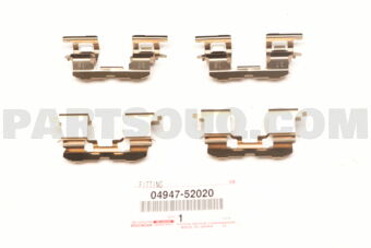 0494752020 FITTING KIT, DISC BRAKE, FRONT
