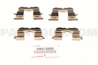 0494752020 FITTING KIT, DISC BRAKE, FRONT