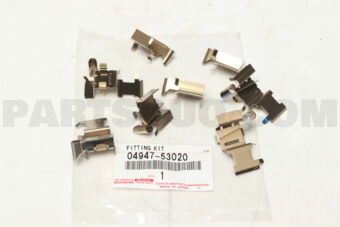 0494753020 FITTING KIT, DISC BRAKE, FRONT
