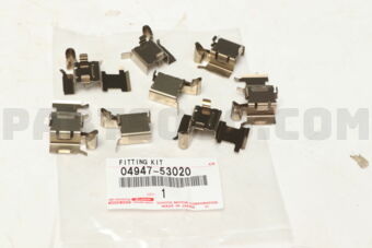 0494753020 FITTING KIT, DISC BRAKE, FRONT