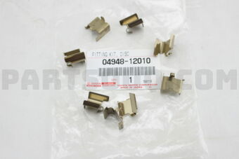 0494812010 FITTING KIT, DISC BRAKE, REAR