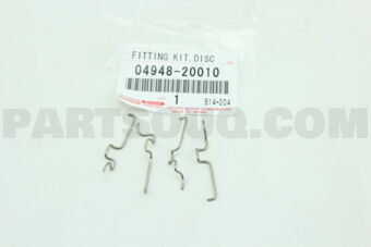 0494820010 FITTING KIT, DISC BRAKE, REAR